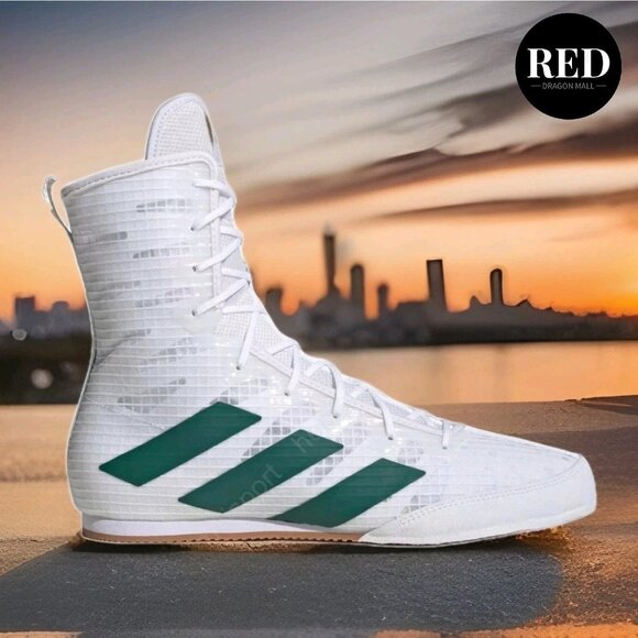 adidas Box Hog 4 White Collegiate Green IH2731 Shoes - Men\'s Size 7 main image 9